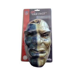 New Rams Officially Licensed NFL "FAN FACE" Rubber Mask